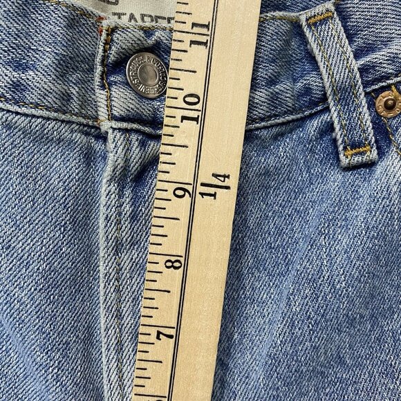 Vintage Levis 560 Jeans Size 10 L Relaxed Tapered Cotton Denim Mom Jeans - Picture 9 of 13